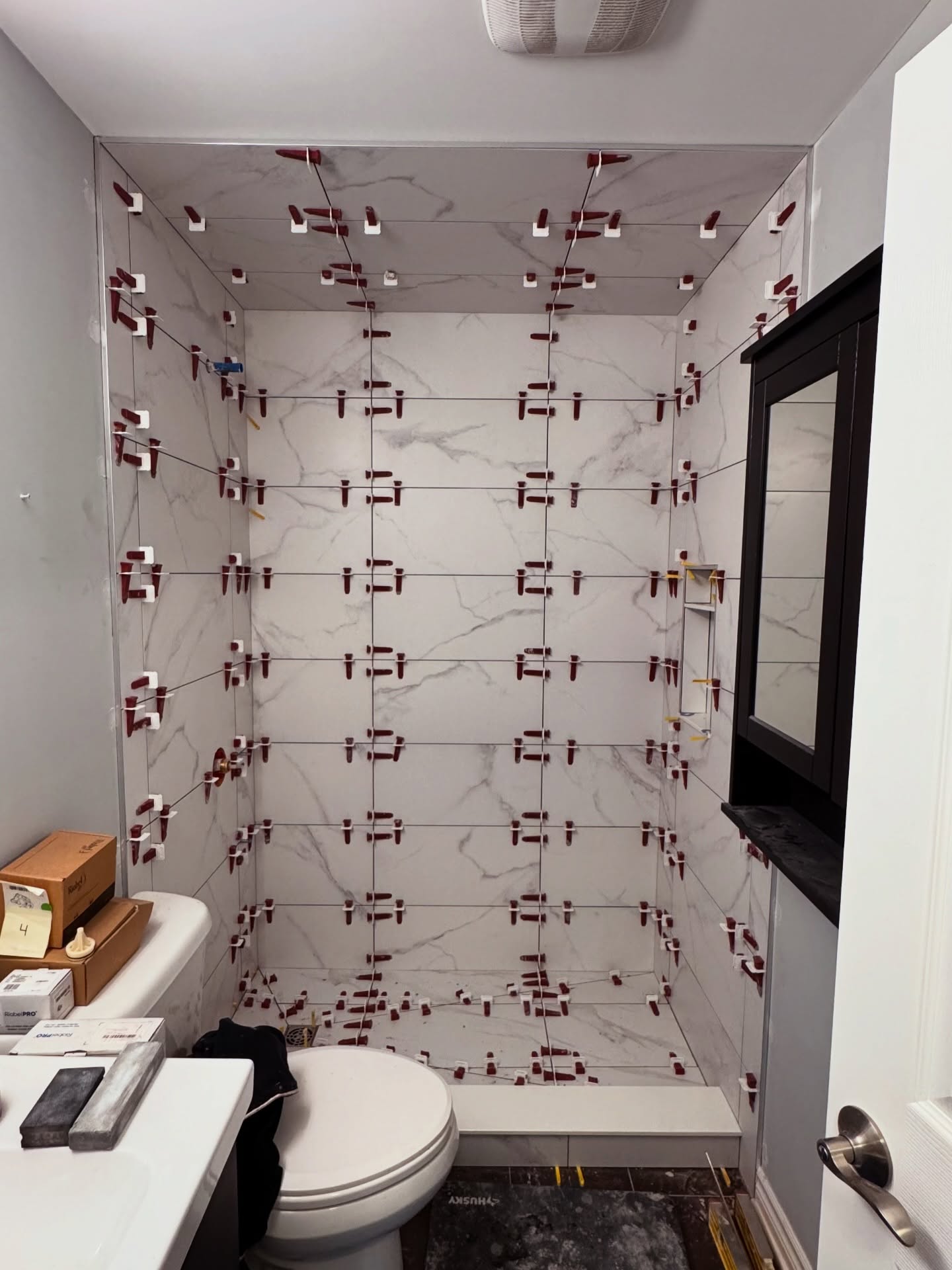 Complete bathroom renovation finish work and professional installation - Interior renovation services